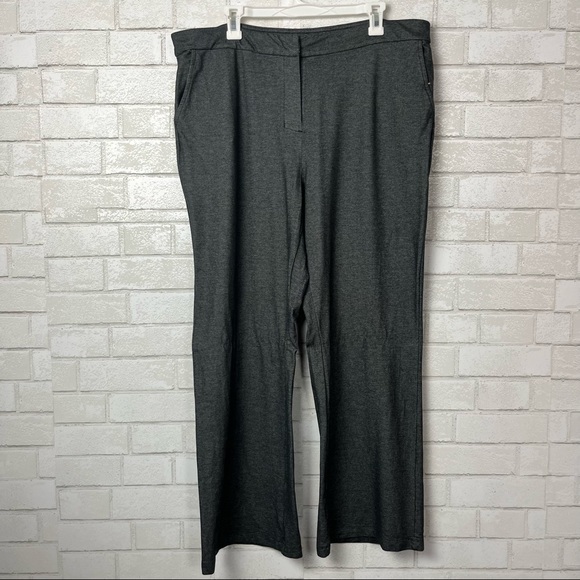 J. Jill Pants - J. Jill Wearever Collection Trousers Chambray Style Comfy Casual Dress Pants